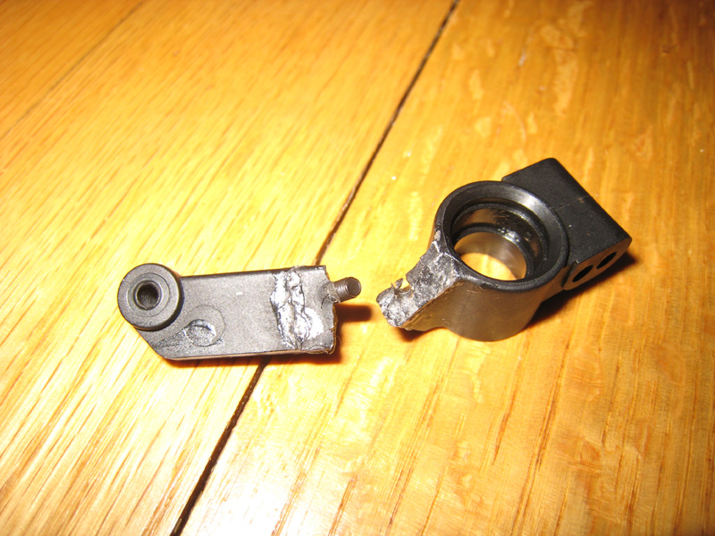 Broken Rear Axle