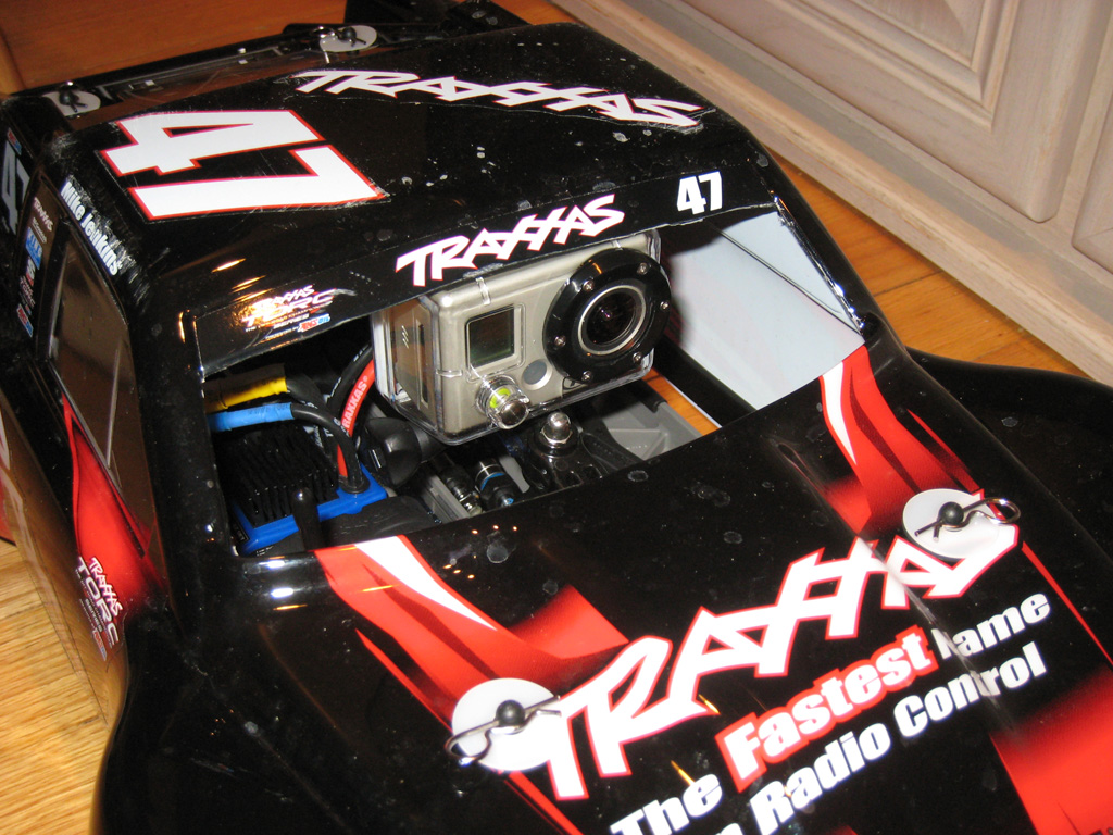 traxxas slash gopro mount